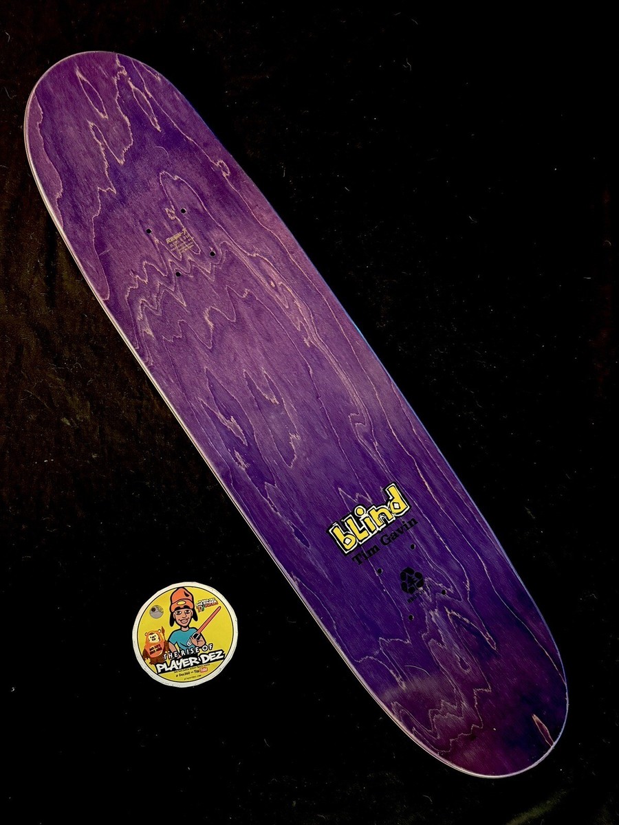 RARE SIGNED Tim Gavin Blind Skateboard Deck SLICK Dog Pound