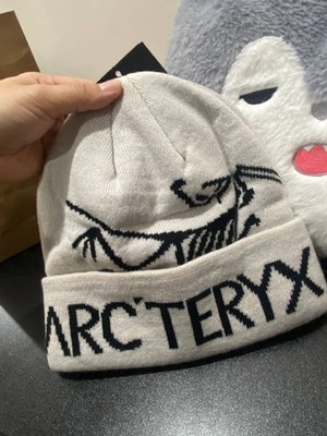 Arc'teryx Bird Head Toque Beanie Orca White Unisex Wool Knit