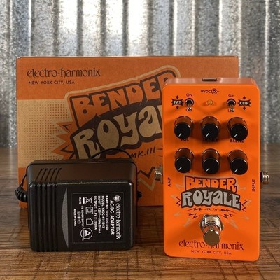 Electro-Harmonix EHX Bender Royale MKIII Fuzz Guitar Effect Pedal