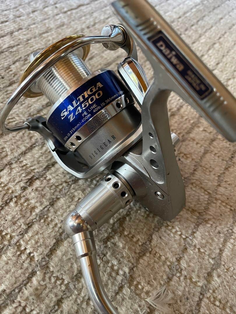 Daiwa SALTIGA Z 4500 Gear Ratio 4.9:1 Spinning Reel | eBay