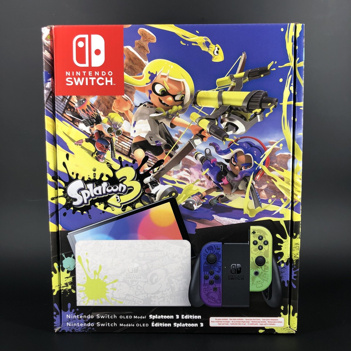 Nintendo Switch - SPLATOON 3 Special Edition OLED Model - NEW | eBay