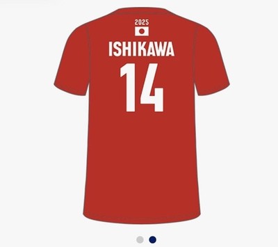 2025 Support T-shirt JAPAN team volleyball | eBay