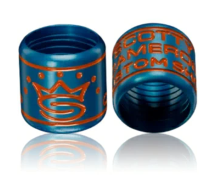 SCOTTY CAMERON 2022 CUSTOM SHOP SHAFT RING BLUE ANODIZED/ORANGE | eBay