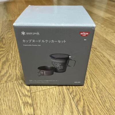 Snow Peak Nissin Cup Noodle Titanium Cooker Set 800ml Camp Outdoor