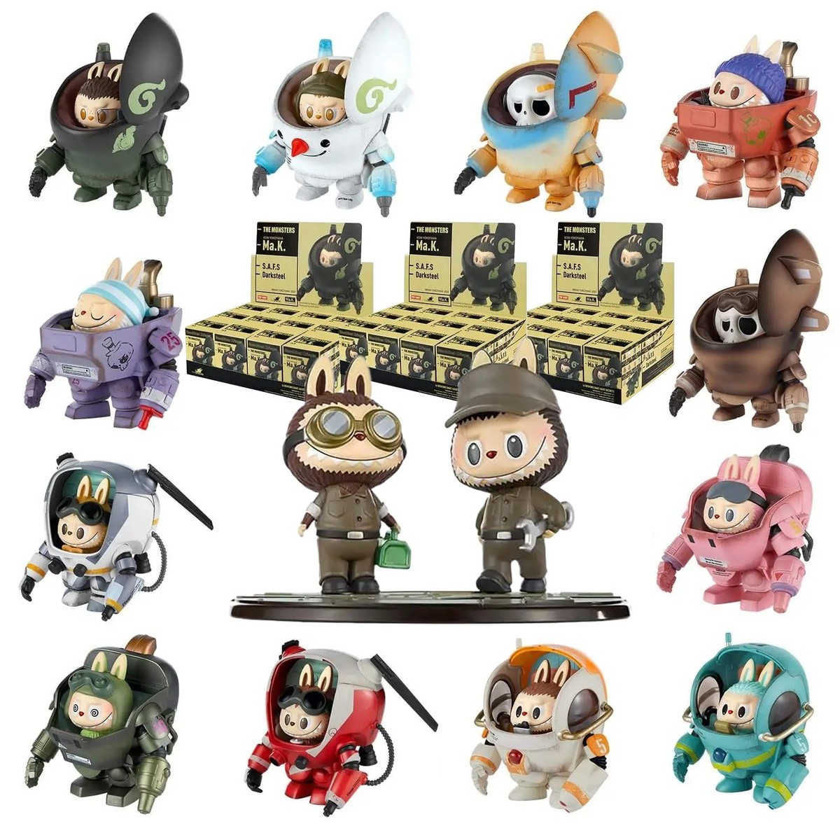 POP MART Labubu The Monsters Kow Yokoyama Ma.K. Series Figure