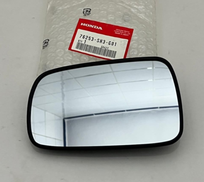 HONDA CIVIC CONCERTO LEFT MIRROR # 76253-SH3-G01 NEW OEM (1182)IR