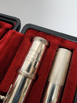 Yamaha YFL-311 Silver Plated Flute Nickel Silver working Musical