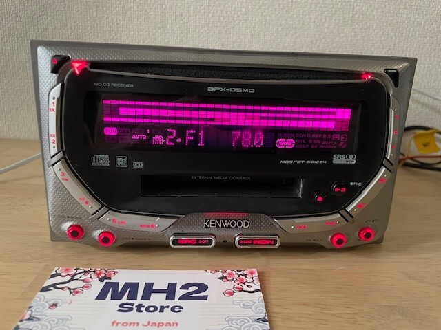 Kenwood DPX-05MD 2Din Car Audio Player CD MD Radio Operation