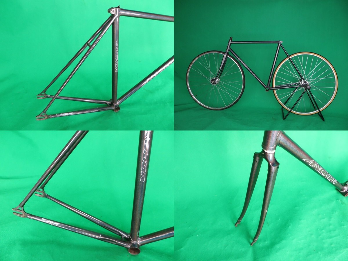 Anchor Bridgestone NJS Keirin Pista Frame Set Track Bike Fixie