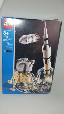 Lego 7468 Discovery Saturn V Moon Mission Set | eBay