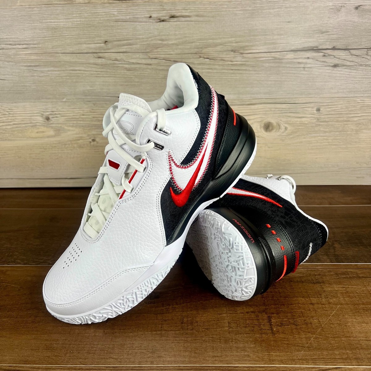 Nike LeBron NXXT Gen AMPD First Game Mens Size 12 White Black Red