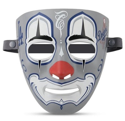 Mister Cartoon x MLB Los Angeles Dodgers Clown Mask Stadium