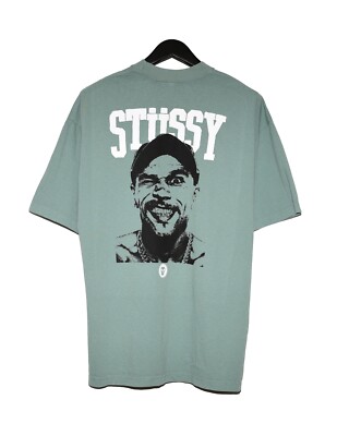 Björk & Goldie Stüssy Tee By Enter The Night Gallery SIZE XL | eBay