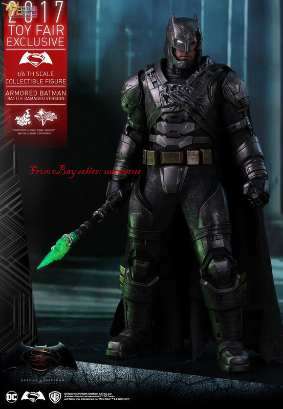 Hot Toys 1/6 Mms417 Batman V Superman Armored Batman Battle