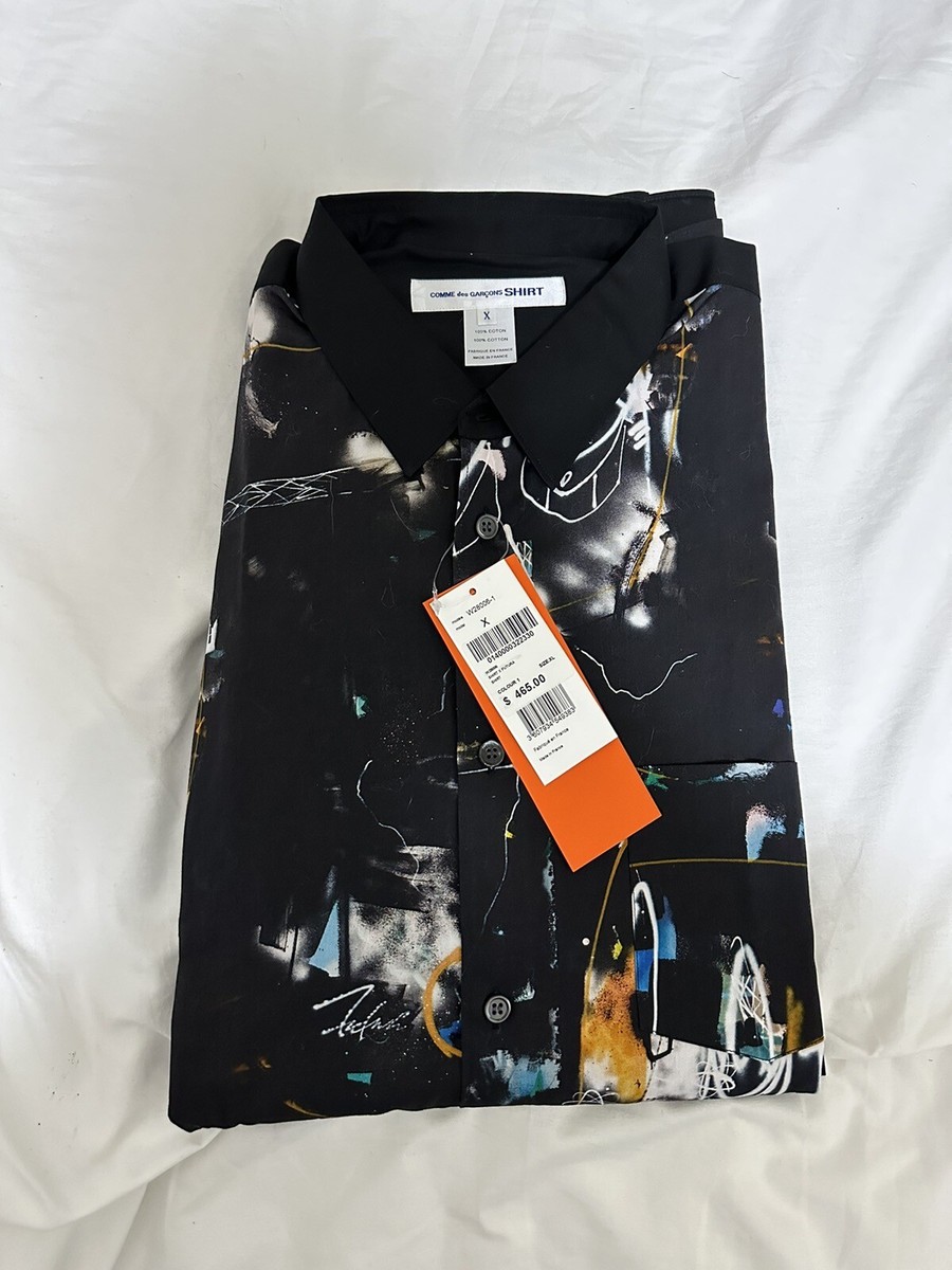 Comme des Garcons Shirt Futura Button Up Shirt Size Xl Brand New