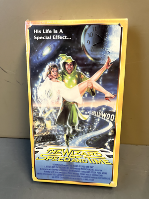 The Wizard of Speed and Time (VHS) 1993 StarMaker, New & Sealed
