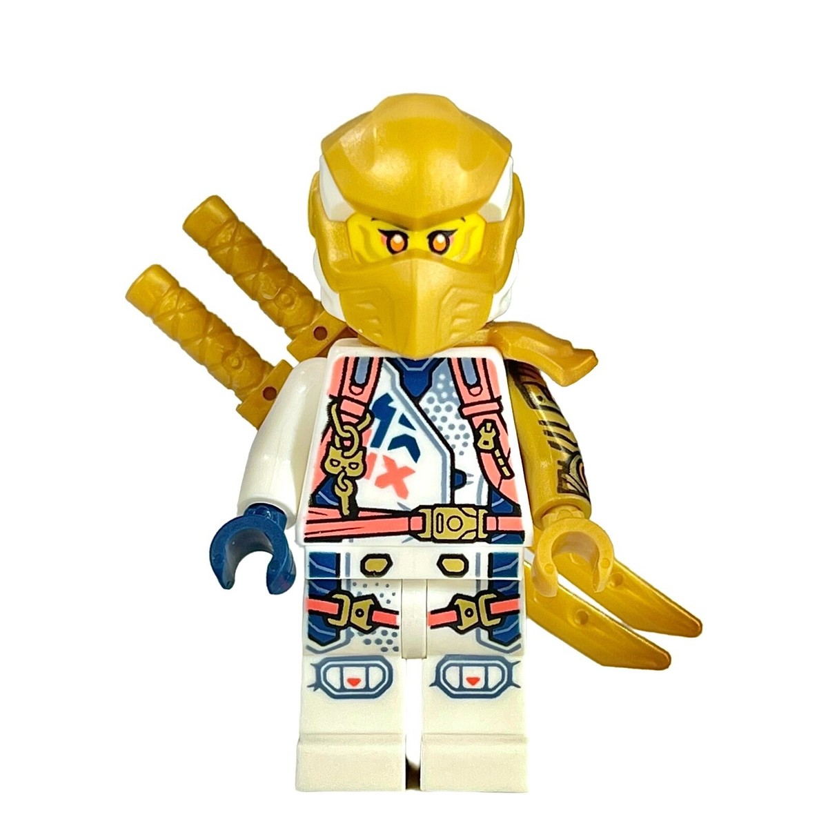 LEGO NINJAGO SORA Mini Figure 71834 71824 W Gold Double Scabbard