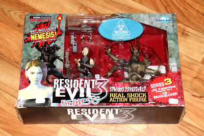 Resident Evil 3 Jill Valentine Vs Brain Sucker Action Figure Moby