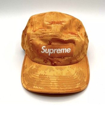 supreme cap satin digi camo camp