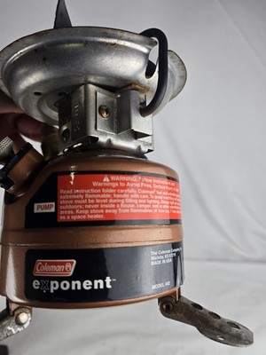 Vintage Coleman Exponent Feather 442 Dual Fuel Hiking Camping