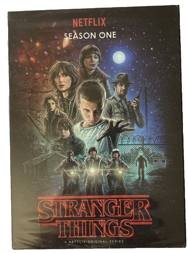 STRANGER THINGS Season One DVD •Netflix Original Series•Widescreen
