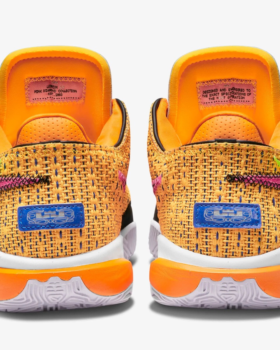 Nike Lebron James Gang XX 20 Laser Orange Hyper Pink White Blue
