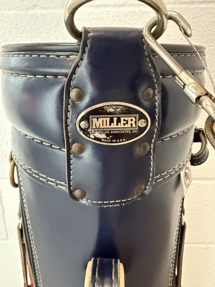 Vintage Ron Miller Brown Blue Pro Model Golf Bag | eBay