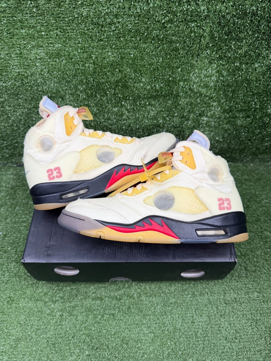 Jordan 5 SP x Off-White Mid Sail for Sale | Authenticity