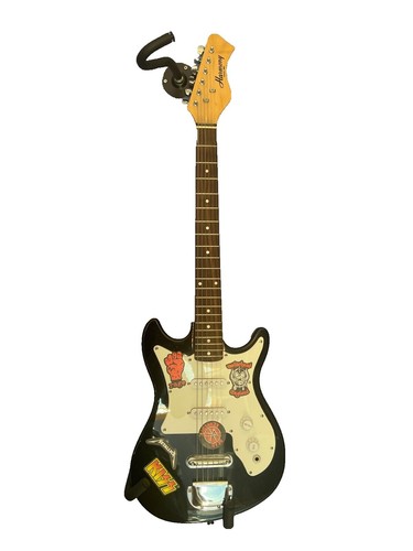 Full Acoustic Electric Guitar Regal Harmony Meteor 1962 Sunburst