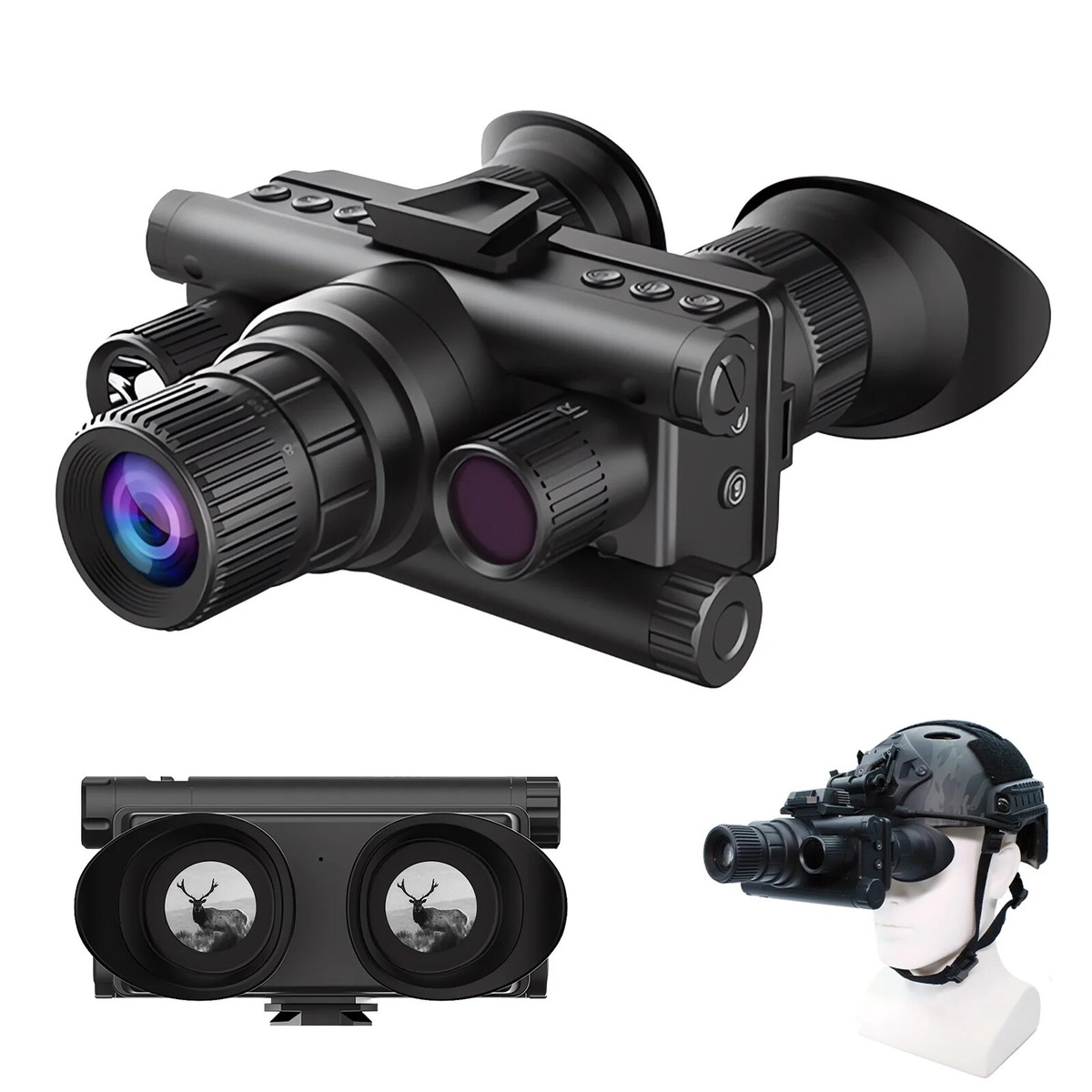Z9157 4K UHD Tactical Night Vision Goggles - 40MP, 8X Zoom