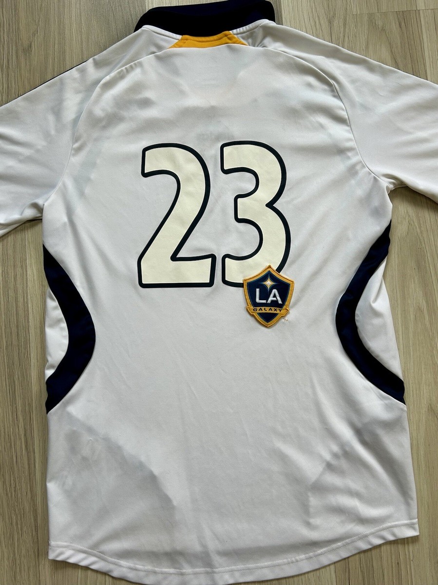 VTG David Beckham LA Galaxy Adidas Soccer Jersey Men's Small | eBay