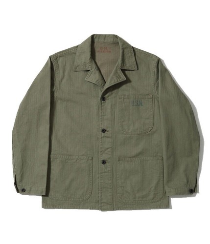 UNITED CARR Size L by BUZZRICKSONs N-3B Buzz Rickson's Zip Up