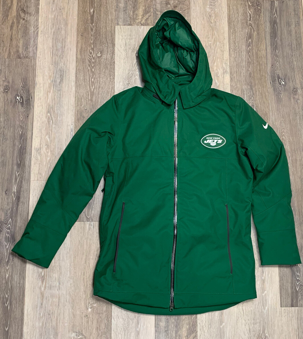 Nike NFL New York Jets TEAM ISSUED Storm Fit 550 Duck Down Parka