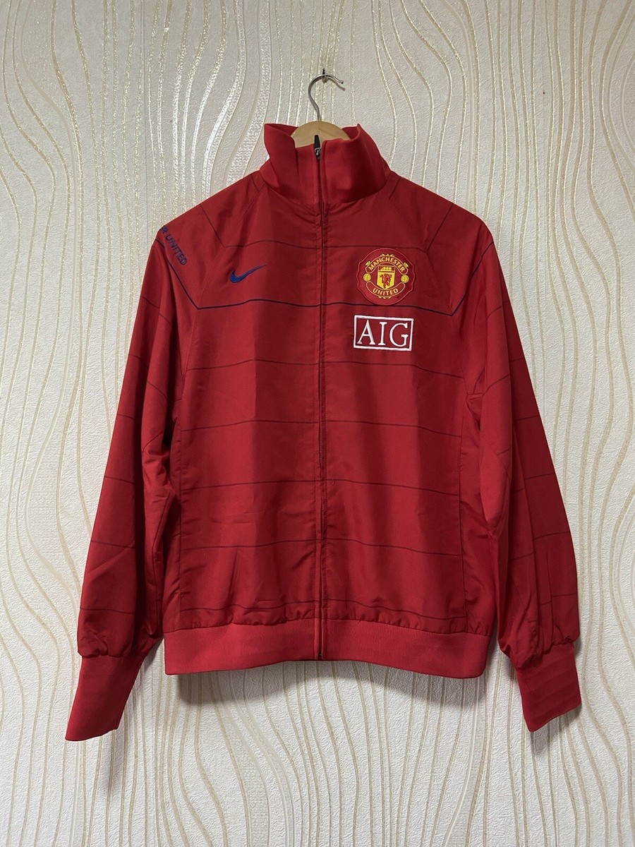 MANCHESTER UNITED 2008 2009 HOME FOOTBALL SOCCER JACKET NIKE
