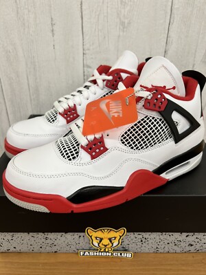 Air Jordan 4 Retro Fire Red 2020 MENS DC7770-160 GS 408452-160 | eBay