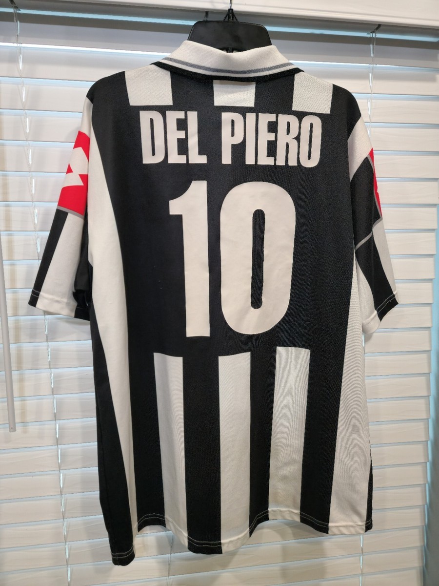Lotto ユベントス デル・ピエロ 10番シャツ M DEL PIERO 背番号10