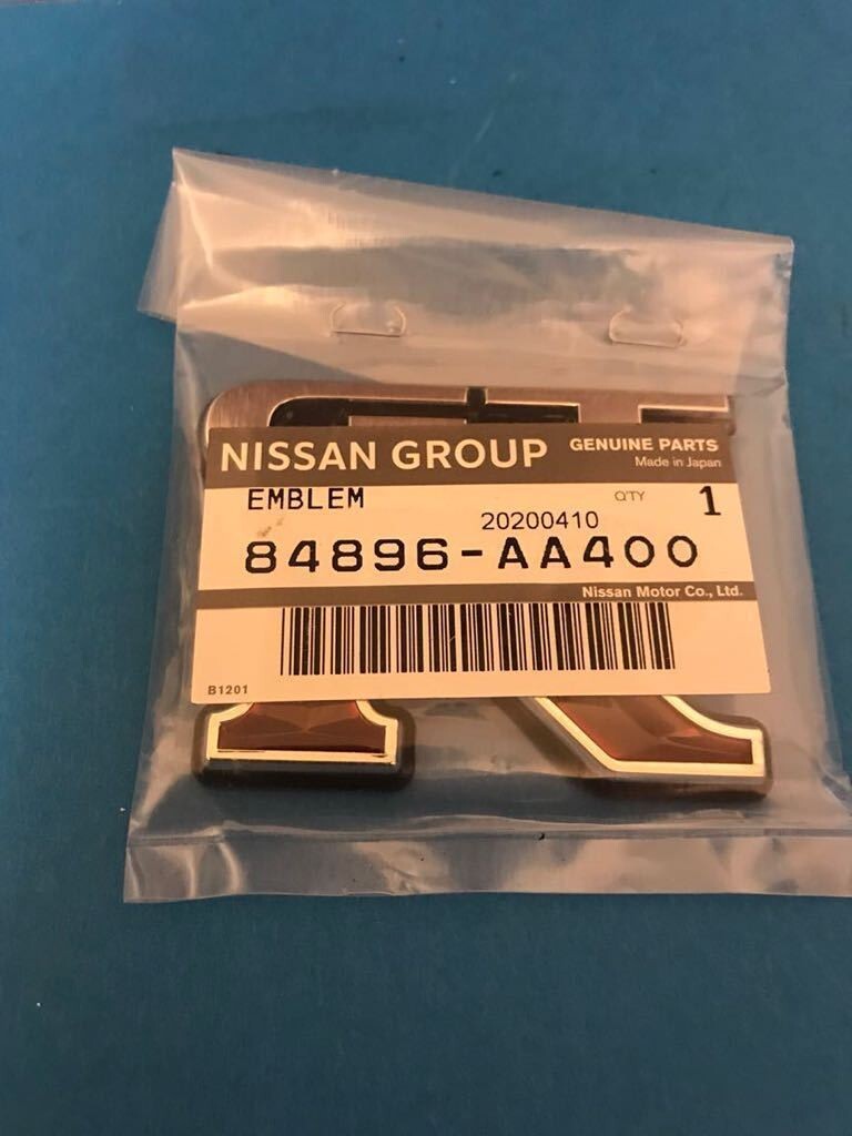 Genuine Nissan Skyline R34 GT-R Rear Emblem JDM | 84896-AA400 | OE