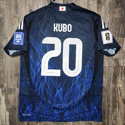 2024 Y-3 Adidas Japan Home Soccer Jersey Takefusa Kubo Men L Yohji