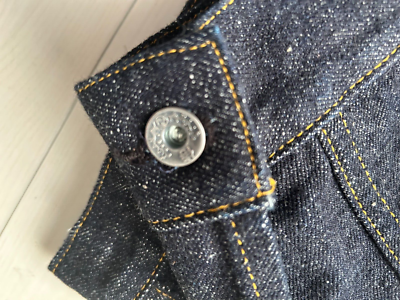 SAMURAI JEANS S0555VX 17OZ Denim JACKET ONE WASHED Indigo 武士道