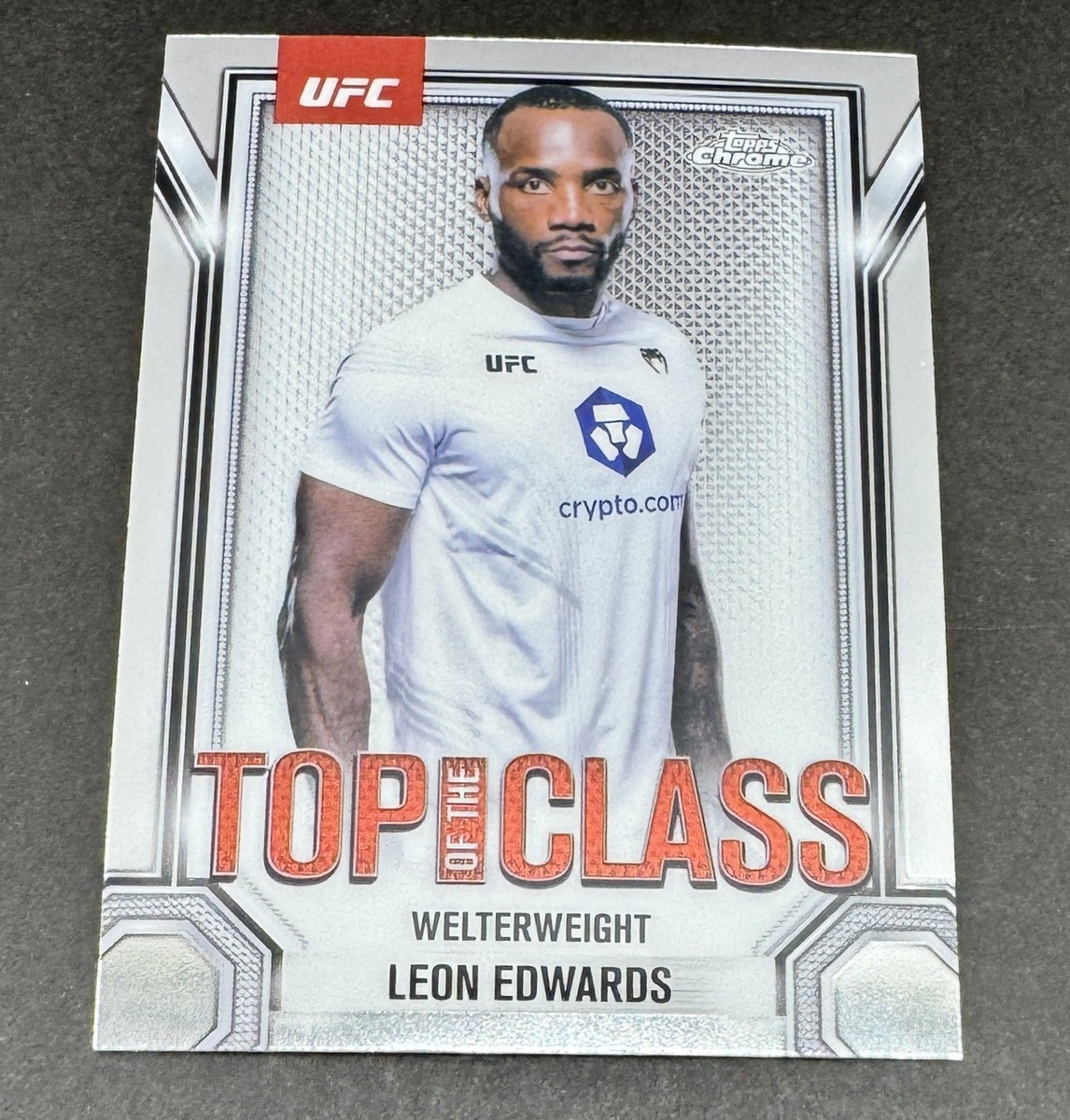 2025 Topps Chrome UFC Leon Edwards Top Of The Class #TTC-9 | eBay