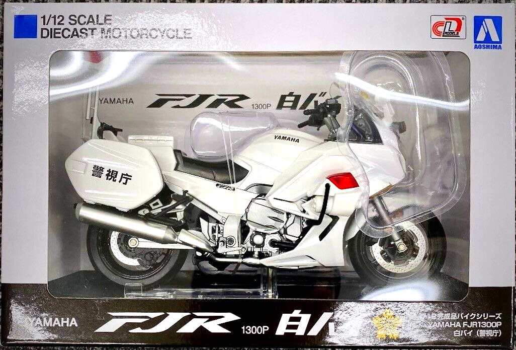 Japanese police bike 1/12 scale model Yamaha FJR1300 | eBay