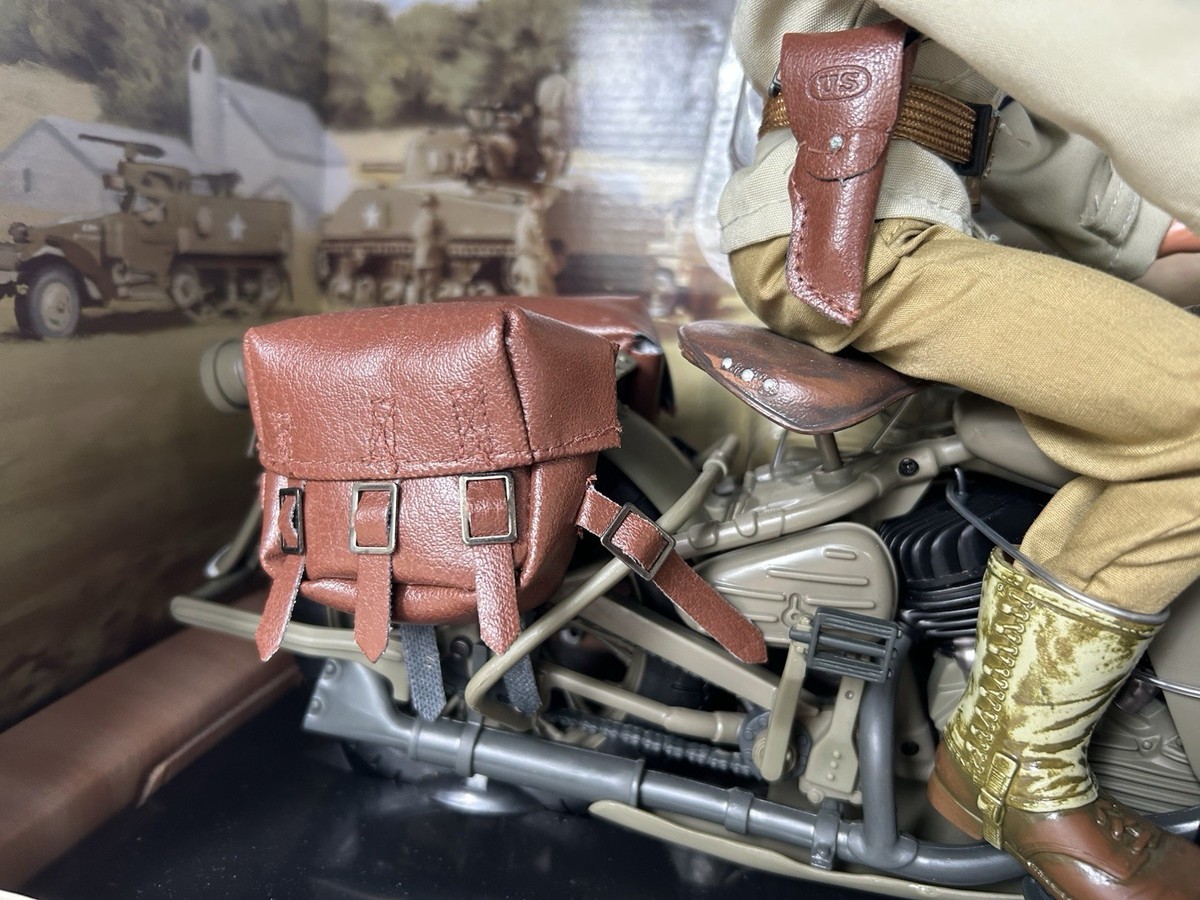 G.I. JOE U.S. Army Motor MP No. 2 HARLEY DAVIDSON Motor Cycle 12