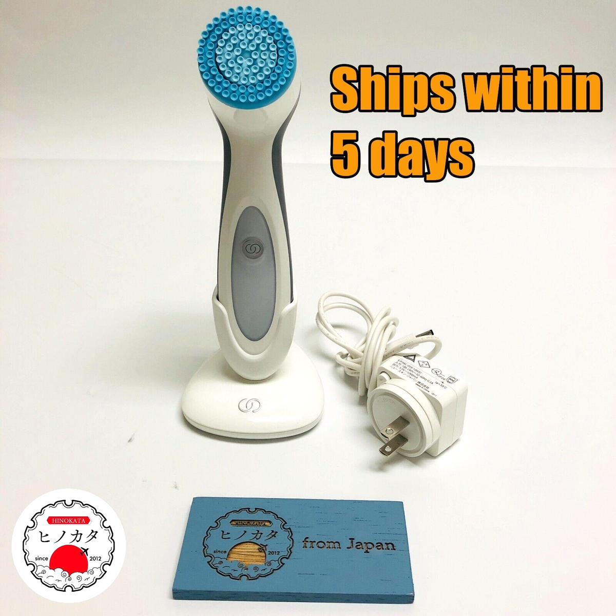 ルミスパ 洗顔ブラシ ホワイト＆ブルー 試してみた】ルミスパ