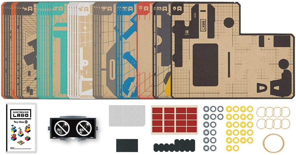 Nintendo Labo Toy-Con 04: VR Kit Assemble the cardboard sheet