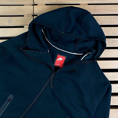 Women's Zip Hoodie Nike Tech Fleece Size L | eBay