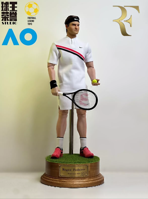 custom 1/6 scale Roger Federer Male Model for 12'' Action Figure