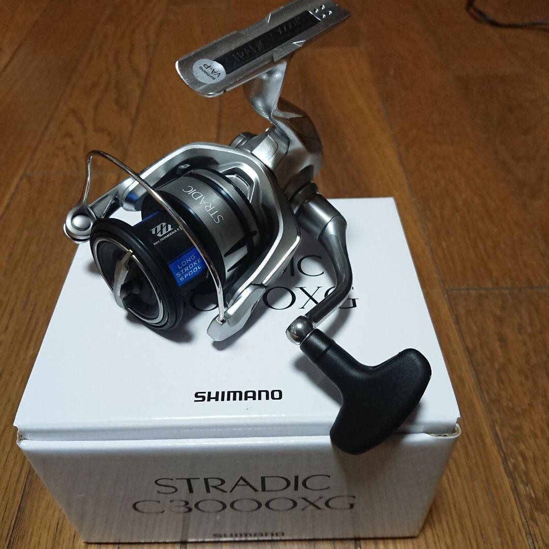 SHIMANO Spinning Reel 23 Stradic C3000XG 6.4:1 Gear Ratio Fishing