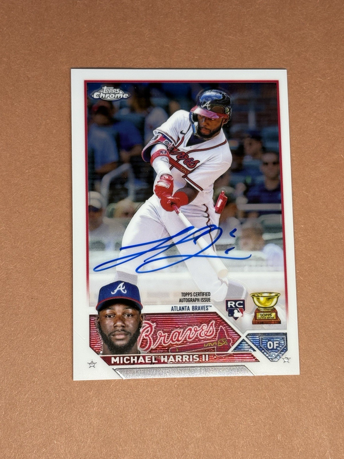 Michael Harris II 2023 Topps Chrome #RA-MH Rookie Autographs Price