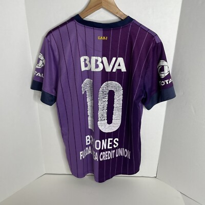 Boca Juniors Nike Away Jersey Soccer Jersey, Medium, Purple