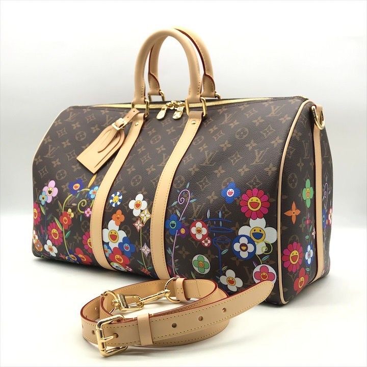 Louis Vuitton x Takashi Murakami LV x TM Keepall Bandoulière 45
